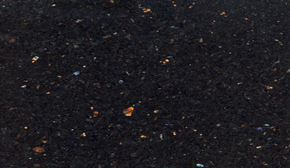 Tranche de GRANIT STAR GALAXY POLI finition Poli