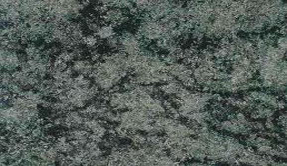 Tranche de GRANIT VERT OLIVE POLI finition Poli