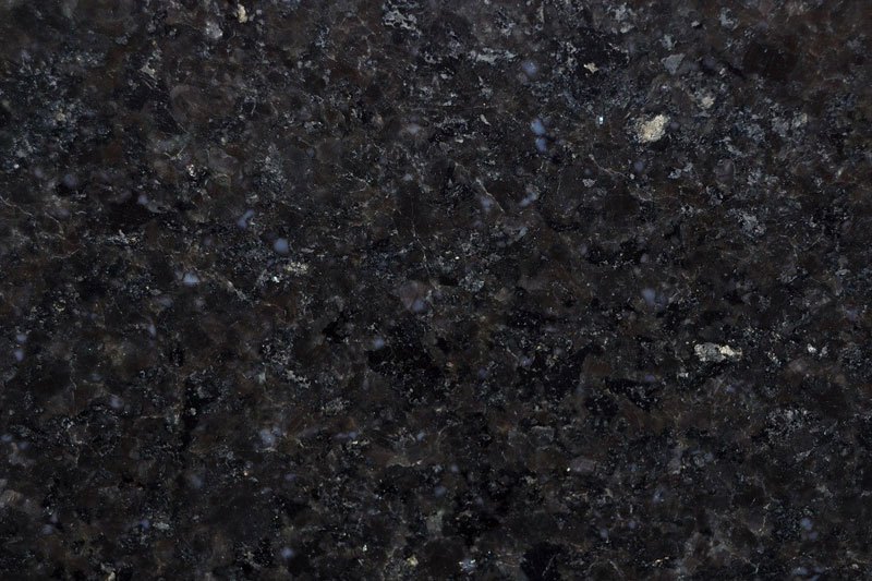 Tranche de GRANIT BLACK PEARL CUIR finition Cuir