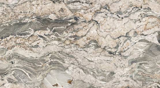 Tranche de QUARTZITE FUSION LIGHT POLI finition Poli