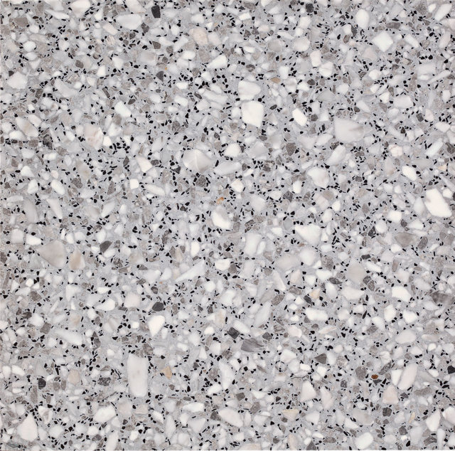 Tranche de TERRAZZO/GRANITO GRANITO GRIS CLAIR ADOUCI finition Adouci