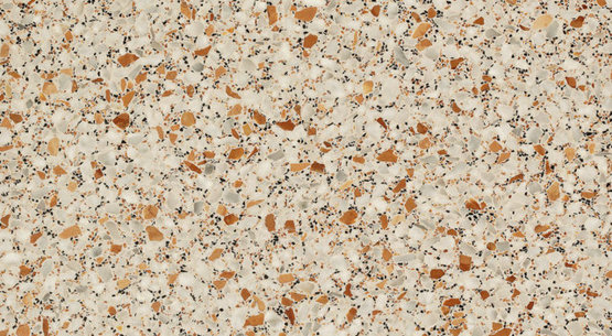 Tranche de TERRAZZO/GRANITO GRANITO ROSE ADOUCI finition Adouci