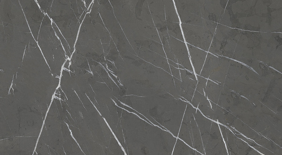 Tranche de MARBRE BLACK & GREY POLI finition Poli