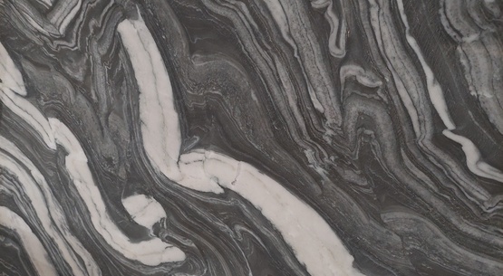 Tranche de MARBRE CALACATTA BLACK POLI finition Poli
