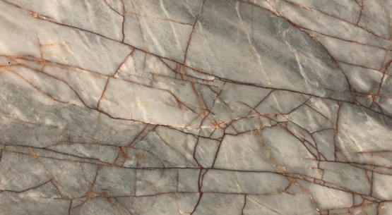 Tranche de MARBRE GREY ROOTS ADOUCI finition Adouci