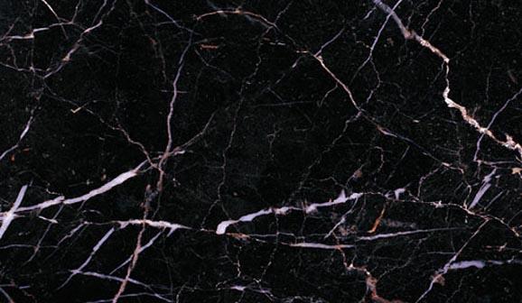 Tranche de MARBRE NOIR ST LAURENT finition Poli