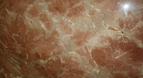 Tranche de MARBRE ROUGE CORALITO POLI finition Poli
