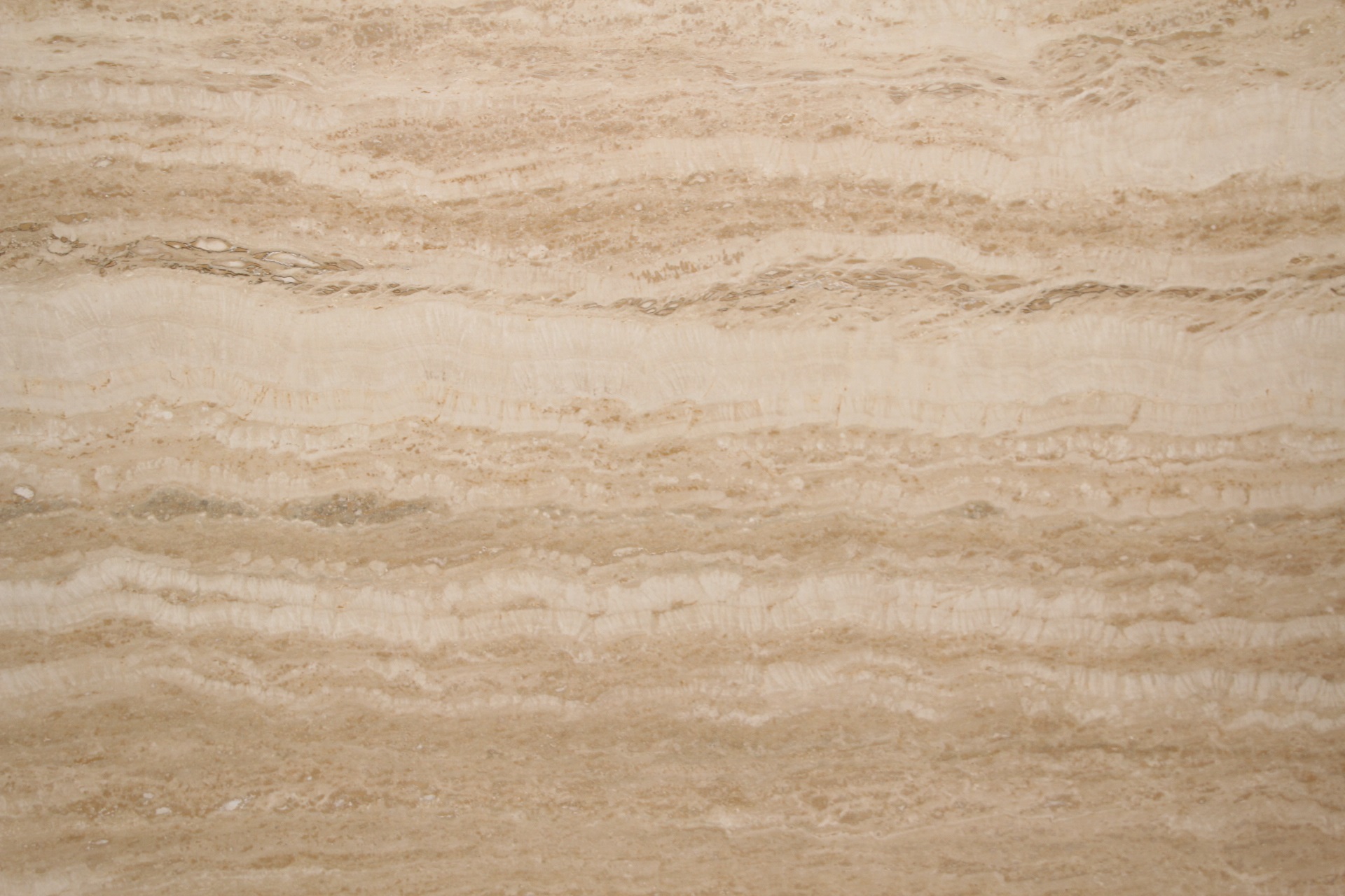 Tranche de MARBRE TRAVERTIN CLASSIQUE EPOXY POLI finition Poli