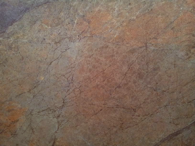 Tranche de QUARTZITE BROWN CHOCOLATE CUIR finition Cuir