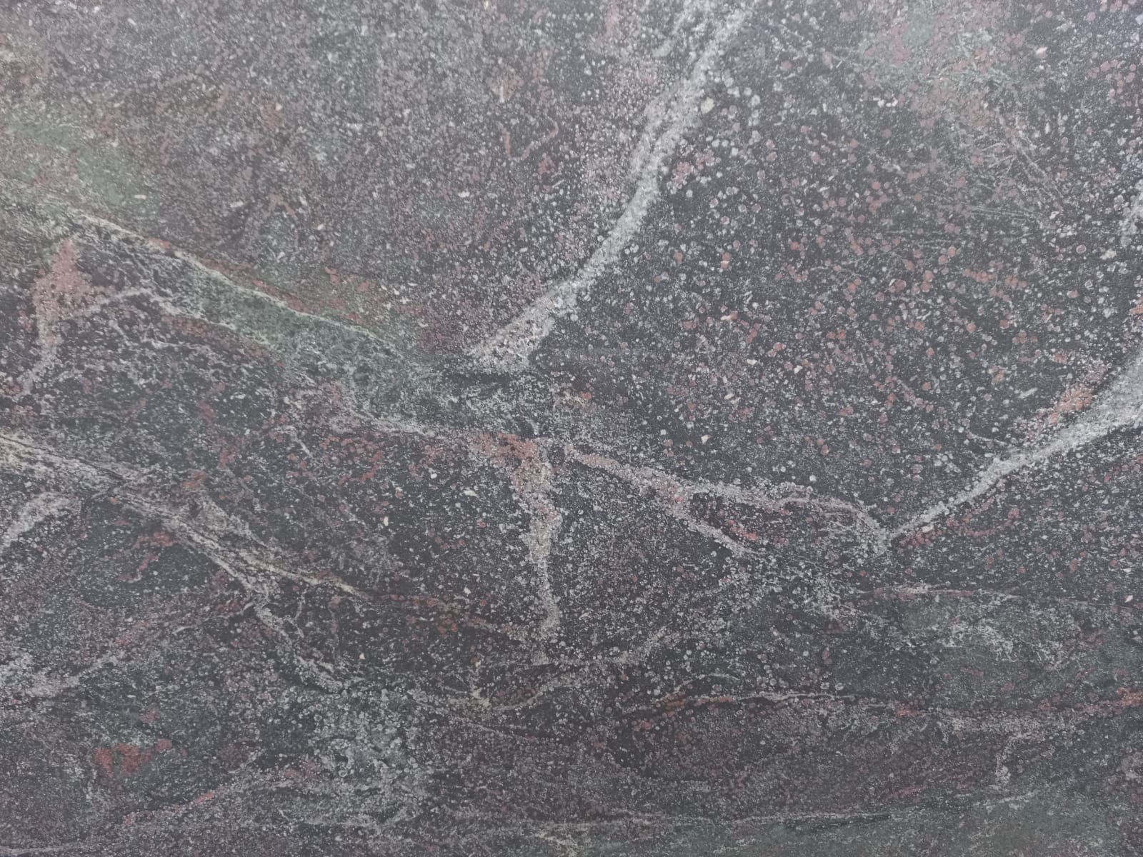 Tranche de QUARTZITE DIORITE GREEN CUIR finition Cuir