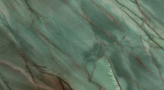 Tranche de QUARTZITE VERT EMERALD POLI finition Poli