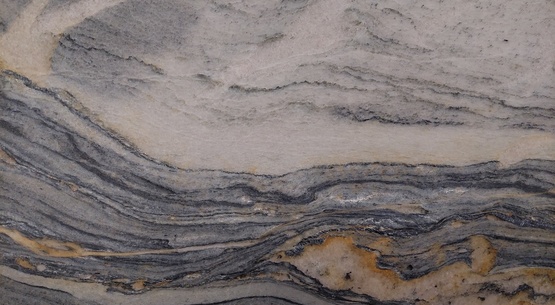 Tranche de QUARTZITE CARAVAGGIO BLUE POLI finition Poli