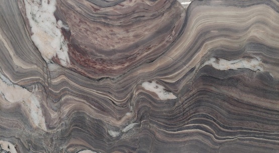 Tranche de QUARTZITE EXPLOSION BLUE POLI finition Poli