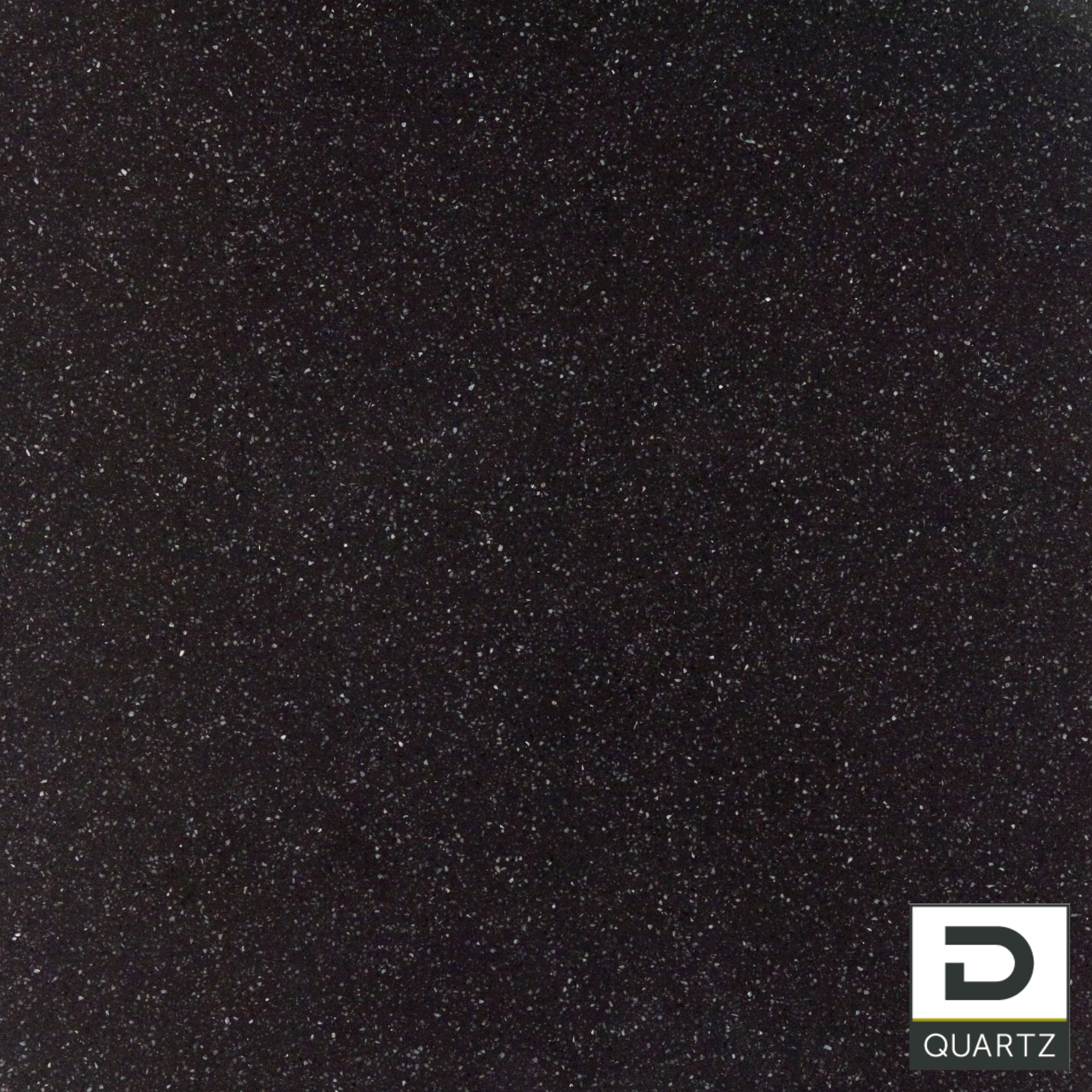 Tranche de COMPOSITE QUARTZ  DIRESCO DIVINITY BLACK POLI JUMBO finition Poli