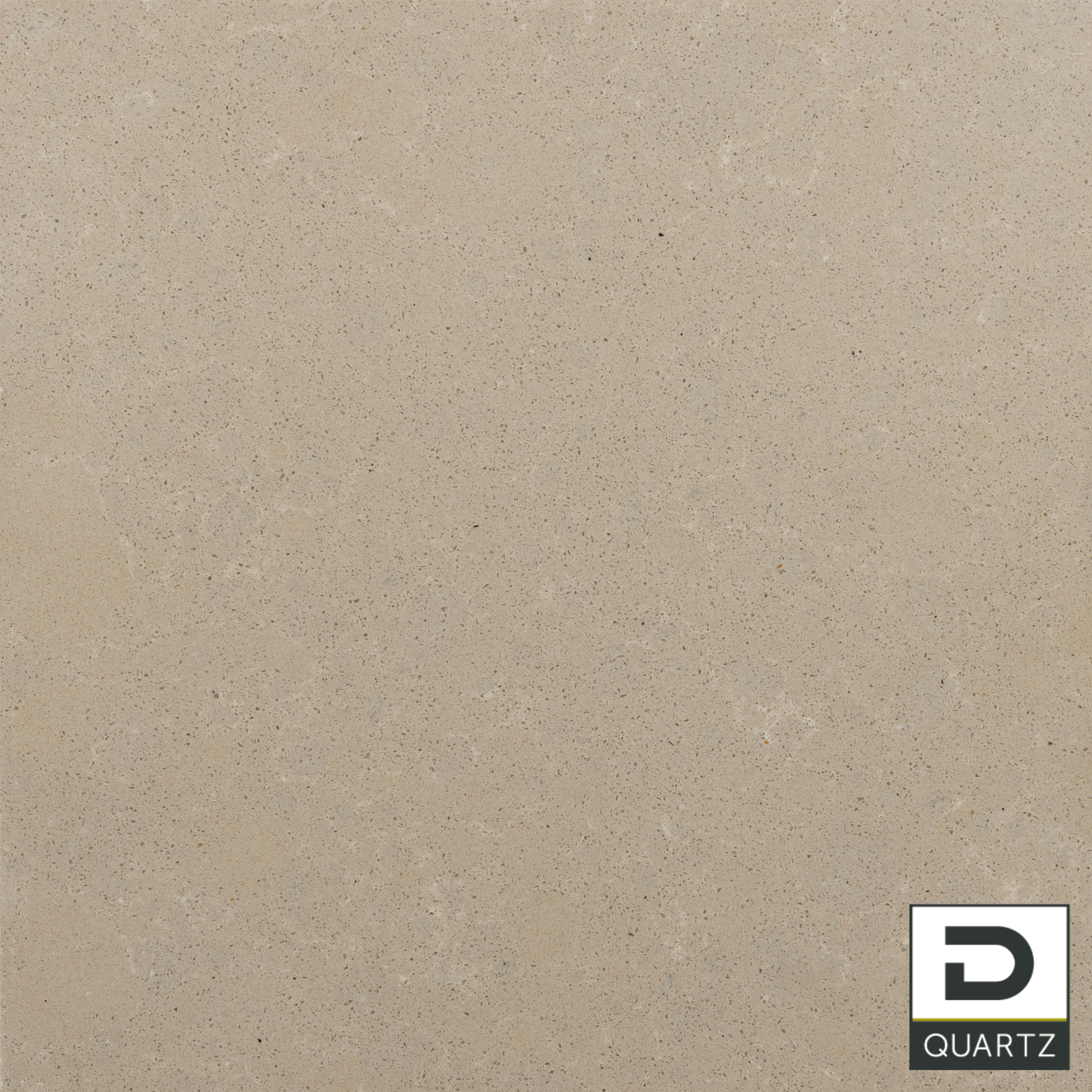 Tranche de COMPOSITE QUARTZ  DIRESCO BELGIAN DESERT VELVET JUMBO finition Velvet