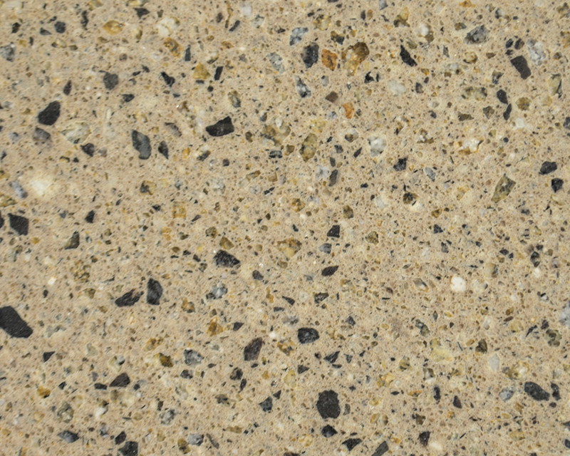 Tranche de COMPOSITE QUARTZ TECHNISTONE TAURUS GOLD POLI finition Poli