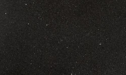 Tranche de COMPOSITE QUARTZ TECHNISTONE BRILLANT BLACK POLI finition Poli