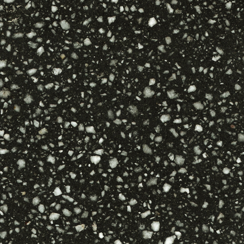 Tranche de COMPOSITE QUARTZ TECHNISTONE CLASSIC BLACK POLI finition Poli