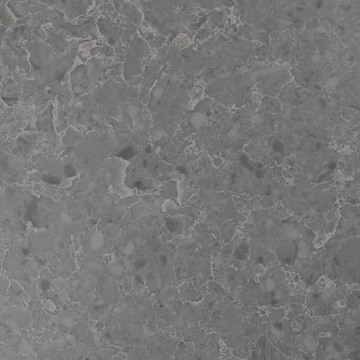 Tranche de COMPOSITE QUARTZ TECHNISTONE NOBLE DESIREE GREY POLI finition Poli