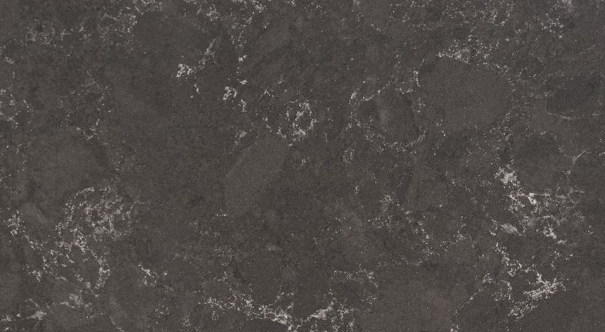 Tranche de COMPOSITE QUARTZ TECHNISTONE NOBLE PIETRA GREY POLI finition Poli