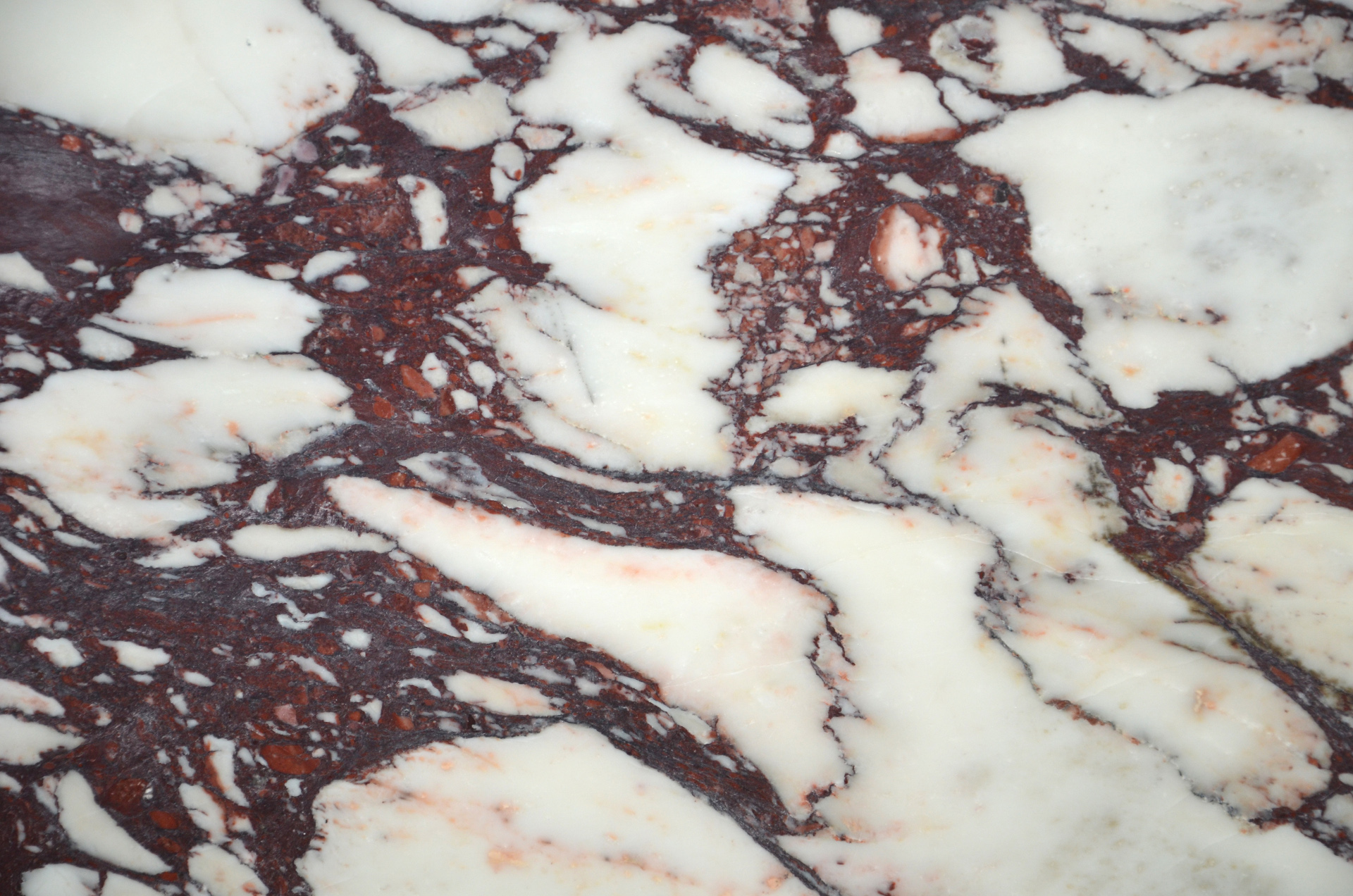 Tranche de MARBRE BRECCIA ANTICA POLI finition Poli
