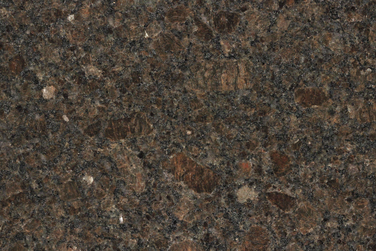 Tranche de GRANIT COFFEE  BROWN TURBO finition turbo