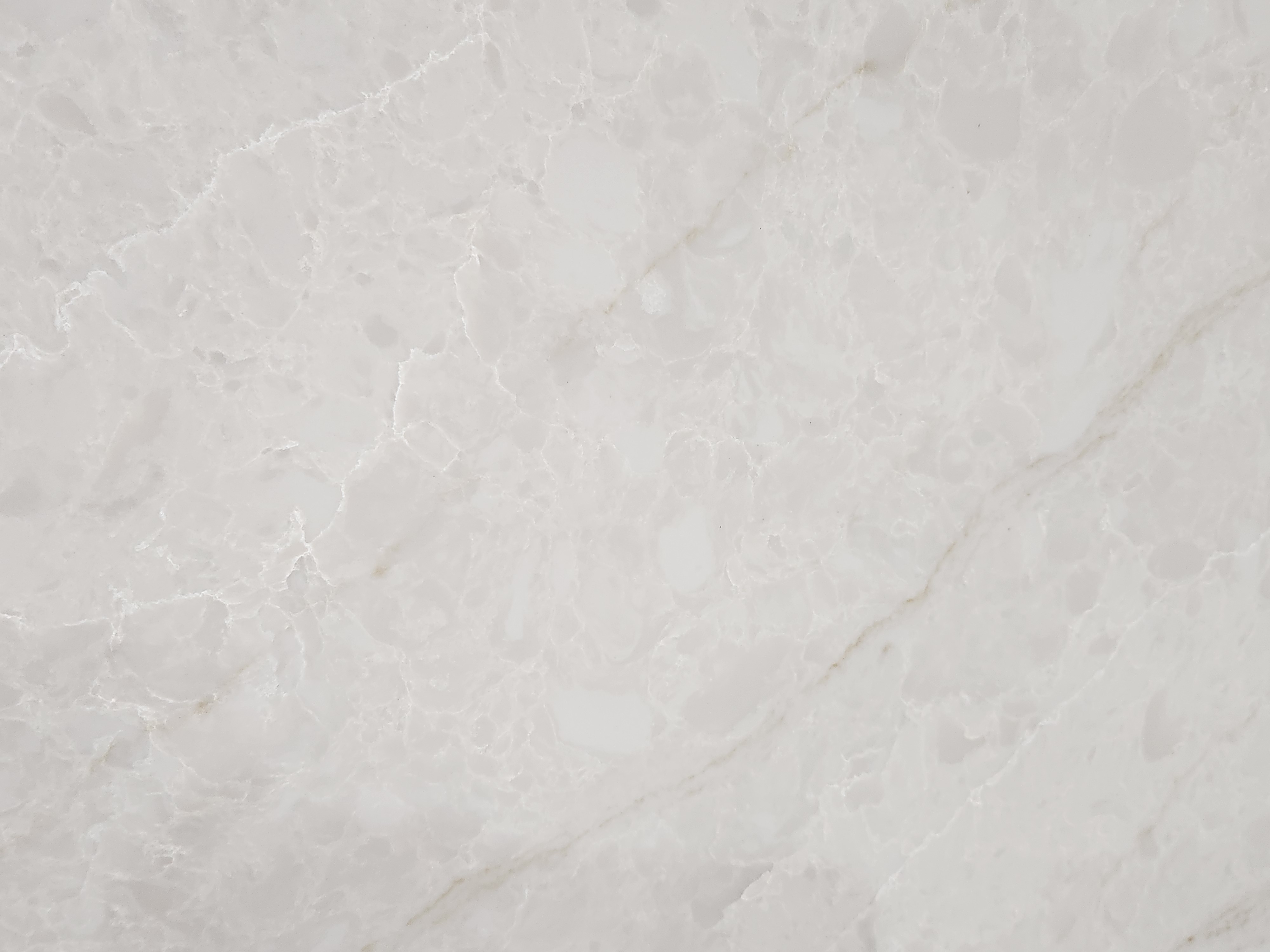 Tranche de PLURIQUARTZ QUARTZ IVORY POLI finition Poli