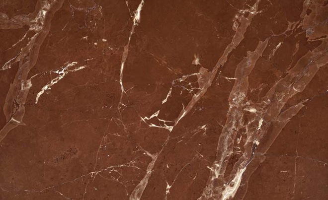 Tranche de MARBRE ROUGE COLLEMANDINO POLI finition Poli