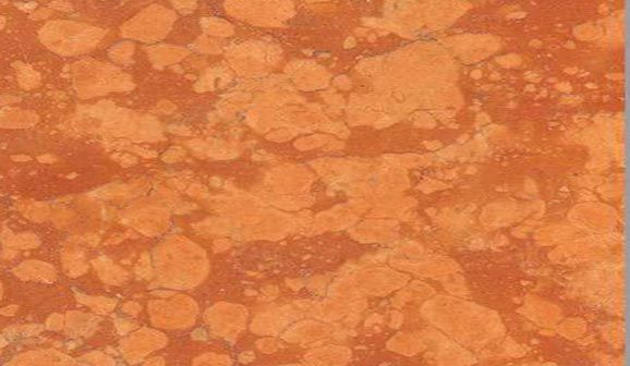Tranche de MARBRE ROUGE DE VERONE POLI finition Poli