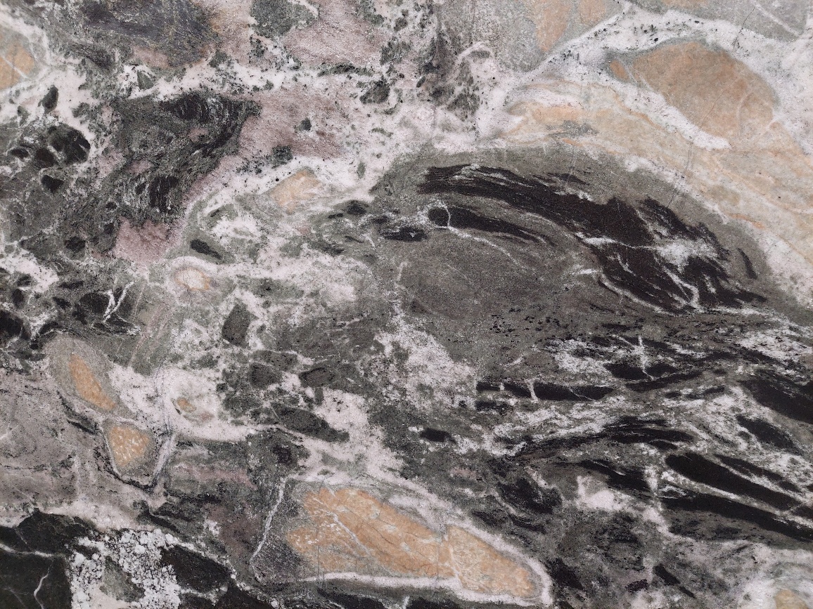 Tranche de QUARTZITE VERT SCANDINAVE CUIR finition Cuir